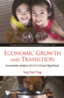Economic Growth And Transition: Econometric Analysis Of Lim's S-curve Hypothesis - eBook