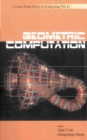 Geometric Computation - eBook