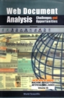 Web Document Analysis: Challenges And Opportunities - eBook