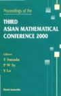 Proceedings Of The Third Asian Mathematical Conference 2000 - eBook
