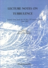 Lecture Notes On Turbulence - eBook