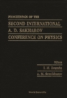 Second International A D Sakharov Conference On Physics - eBook