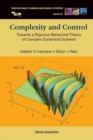 Complexity And Control: Towards A Rigorous Behavioral Theory Of Complex Dynamical Systems - Book