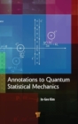 Annotations to Quantum Statistical Mechanics - Book