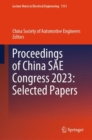 Proceedings of China SAE Congress 2023: Selected Papers - Book