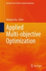 Applied Multi-objective Optimization - Book