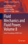 Fluid Mechanics and Fluid Power, Volume 8 : Select Proceedings of FMFP 2022 - eBook