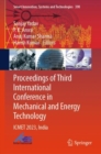 Proceedings of Third International Conference in Mechanical and Energy Technology : ICMET 2023, India - eBook