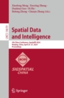 Spatial Data and Intelligence : 5th China Conference, SpatialDI 2024, Nanjing, China, April 25-27, 2024, Proceedings - eBook