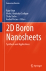 2D Boron Nanosheets : Synthesis and Applications - eBook