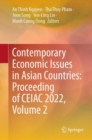 Contemporary Economic Issues in Asian Countries: Proceeding of CEIAC 2022, Volume 2 - Book