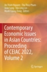 Contemporary Economic Issues in Asian Countries: Proceeding of CEIAC 2022, Volume 2 - Book