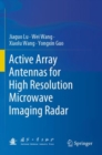 Active Array Antennas for High Resolution Microwave Imaging Radar - Book