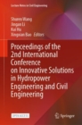 Proceedings of the 2nd International Conference on Innovative Solutions in Hydropower Engineering and Civil Engineering - Book