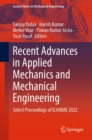 Recent Advances in Applied Mechanics and Mechanical Engineering : Select Proceedings of ICAMME 2022 - eBook