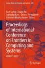 Proceedings of International Conference on Frontiers in Computing and Systems : COMSYS 2022 - Book