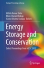 Energy Storage and Conservation : Select Proceedings from MESC 2022 - Book