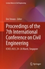 Proceedings of the 7th International Conference on Civil Engineering : ICOCE 2023, 24–26 March, Singapore - Book