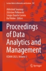 Proceedings of Data Analytics and Management : ICDAM 2023, Volume 3 - eBook