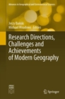 Research Directions, Challenges and Achievements of Modern Geography - eBook