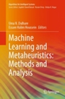 Machine Learning and Metaheuristics: Methods and Analysis - Book