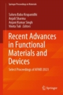 Recent Advances in Functional Materials and Devices : Select Proceedings of AFMD 2023 - Book