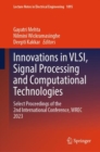 Innovations in VLSI, Signal Processing and Computational Technologies : Select Proceedings of the 2nd International Conference, WREC 2023 - Book
