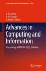 Advances in Computing and Information : Proceedings of ERCICA 2023, Volume 1 - Book