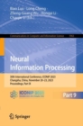 Neural Information Processing : 30th International Conference, ICONIP 2023, Changsha, China, November 20–23, 2023, Proceedings, Part IX - Book
