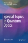 Special Topics in Quantum Optics - Book