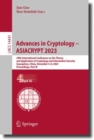 Advances in Cryptology – ASIACRYPT 2023 : 29th International Conference on the Theory and Application of Cryptology and Information Security, Guangzhou, China, December 4–8, 2023, Proceedings, Part IV - Book
