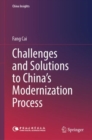 Challenges and Solutions to China's Modernization Process - eBook