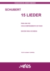 15 Lieder. Para una voz con acompanamiento de piano - eBook