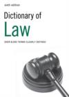 Dictionary of Law - Book
