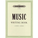 PETERS MUSIC WRITING BOOK PORTRAIT - Book