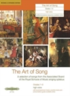 ART OF SONG GRADES 13 - Book