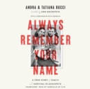 Always Remember Your Name - eAudiobook