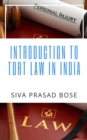 Introduction to Tort Law in India - eBook