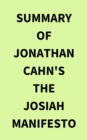 Summary of Jonathan Cahn's The Josiah Manifesto - eBook