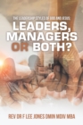 The Leadership Styles of God and Jesus; Leaders, Managers or Both? - eBook