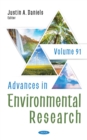 Advances in Environmental Research. Volume 91 - eBook