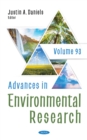 Advances in Environmental Research. Volume 93 - eBook