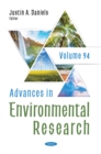 Advances in Environmental Research. Volume 94 - eBook