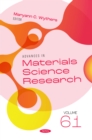 Advances in Materials Science Research. Volume 61 - eBook