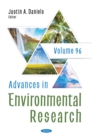 Advances in Environmental Research. Volume 96 - eBook