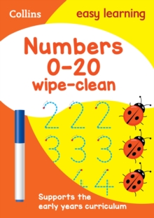 Numbers 0-20 Age 3-5 Wipe Clean Activity Book : Ideal for Home Learning