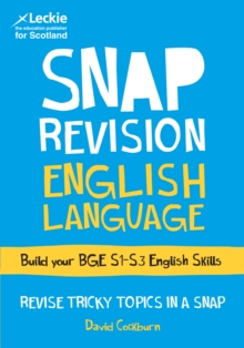BGE English Language : Revision Guide for S1 to S3 English