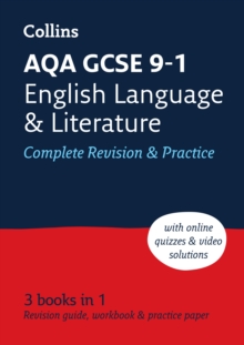 AQA GCSE 9-1 English Language and Literature Complete Revision & Practice : Ideal for Home Learning, 2023 and 2024 Exams