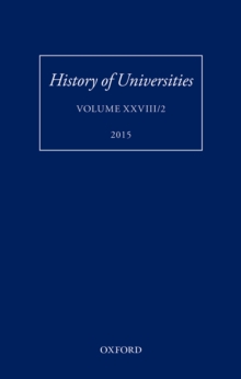 History of Universities : Volume XXVIII/2