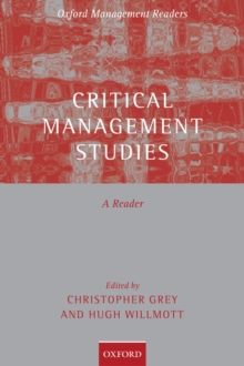 Critical Management Studies : A Reader